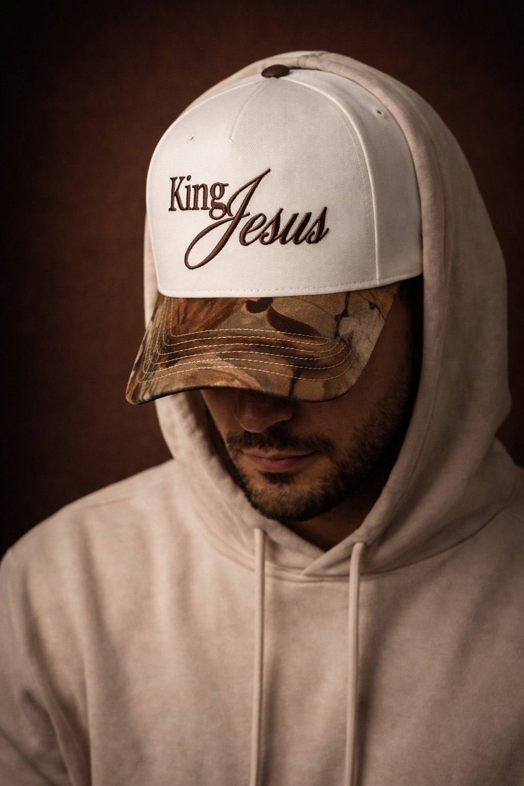 King Jesus Camo Hat