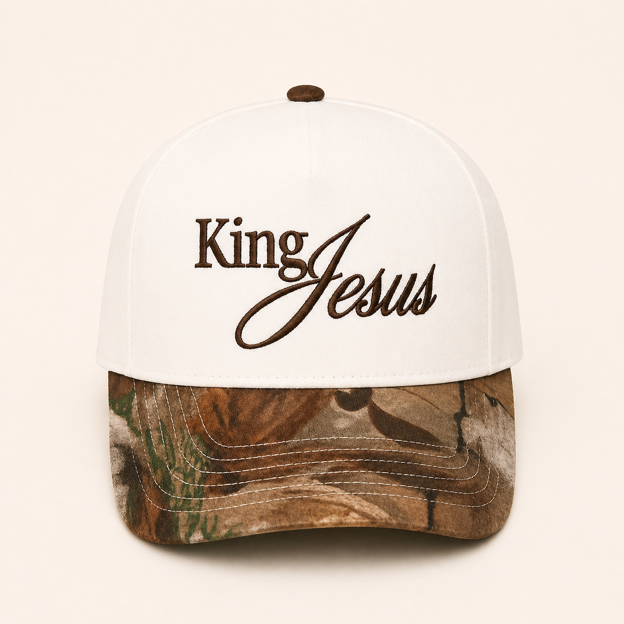 King Jesus Camo Hat