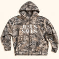 Jesus Saves Zip-Up